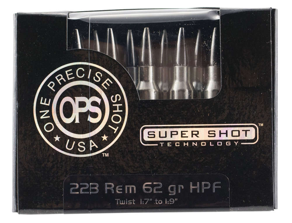 Ammunition Ammo Inc. 223062HPF OPS 223Rem OPS 223 Reminqton 62 qr Hollow Point Franqible • Model: 223062HPF-OPS